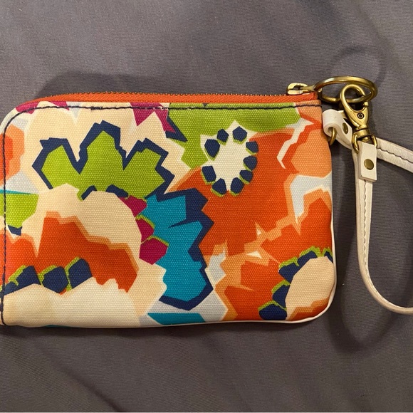 EUC  Fossil Wristlet Coated Cotton - Picture 2 of 4